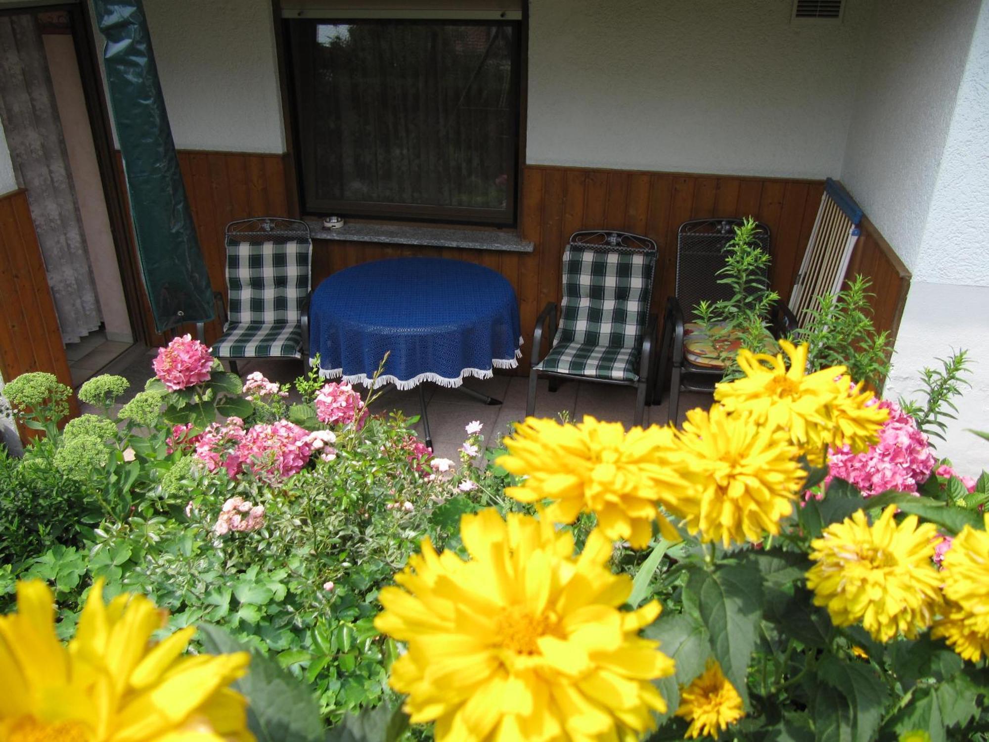 Abendstille Am Obstgarten Mit Terrasse Zapfendorf ภายนอก รูปภาพ